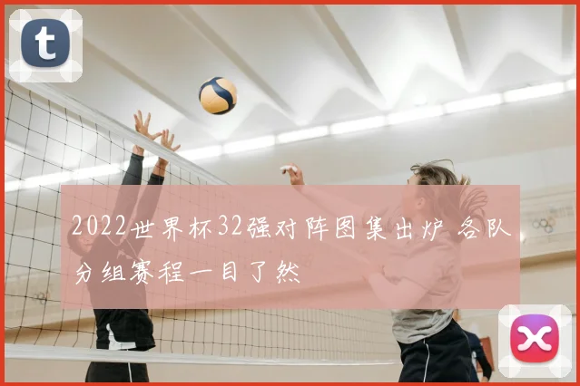 2022世界杯32强对阵图集出炉 各队分组赛程一目了然